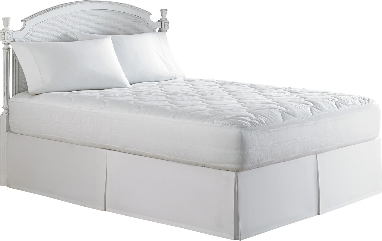 polyester mattress pad flat